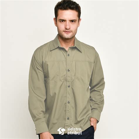 jual kemeja kerja lapangan series hinambo original kemeja kerja pria