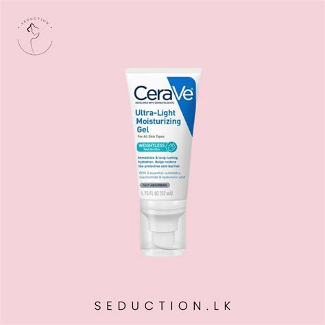 Cerave Ultra Light Moisturizing Gel 52ml Lkr 675000
