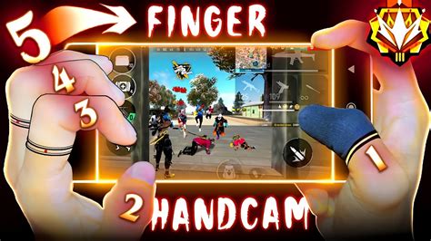 5 Finger ⚡ Full Handcam 🔥 Solo Vs Squad Full Gameplay 📲 Free Fire Best