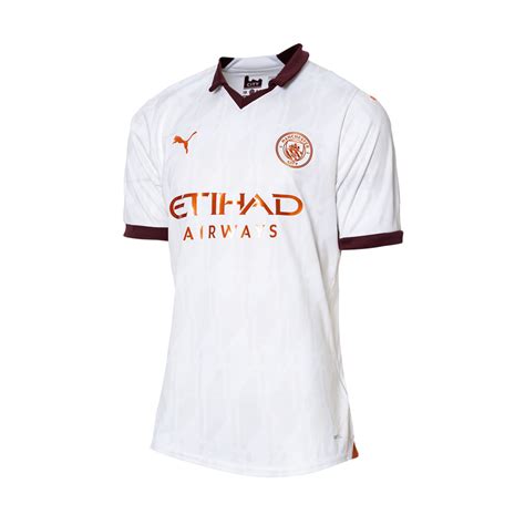 Maillot Puma Manchester City Maillot Extérieur 2023 2024 White