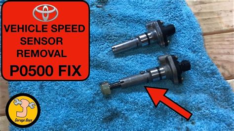 Toyota Camry Speed Sensor P0500 Fix YouTube