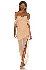 Nookie X REVOLVE Dita Mesh Gown In Nude REVOLVE