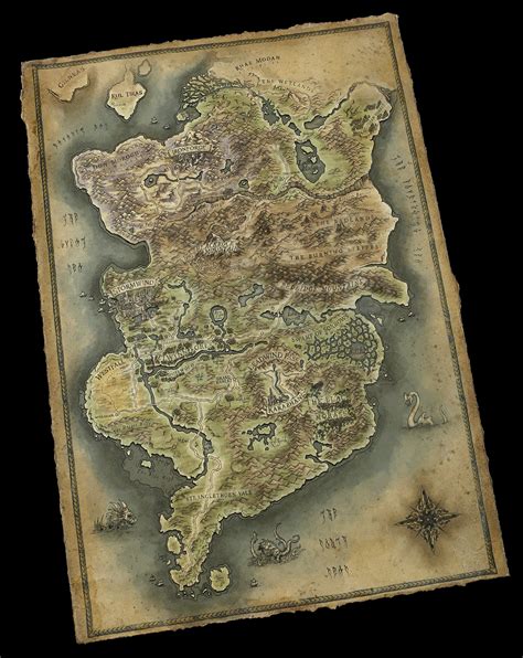 Official Azeroth Map From The Warcraft Movie Rwow