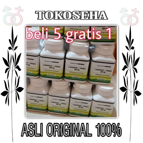 Jual L Glutathione 600mg Shopee Indonesia