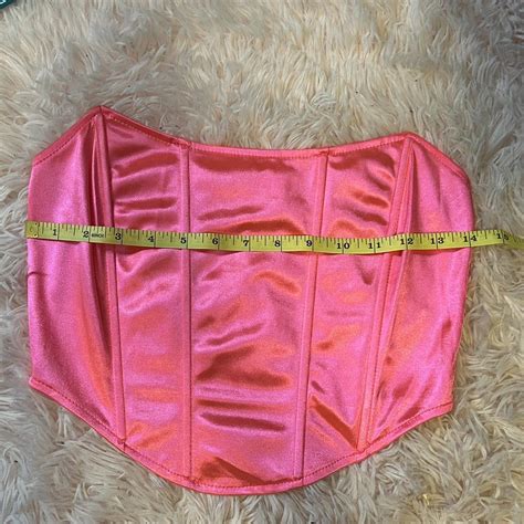 Hot Pink Corset Top I Purchased From Someone Else On Depop