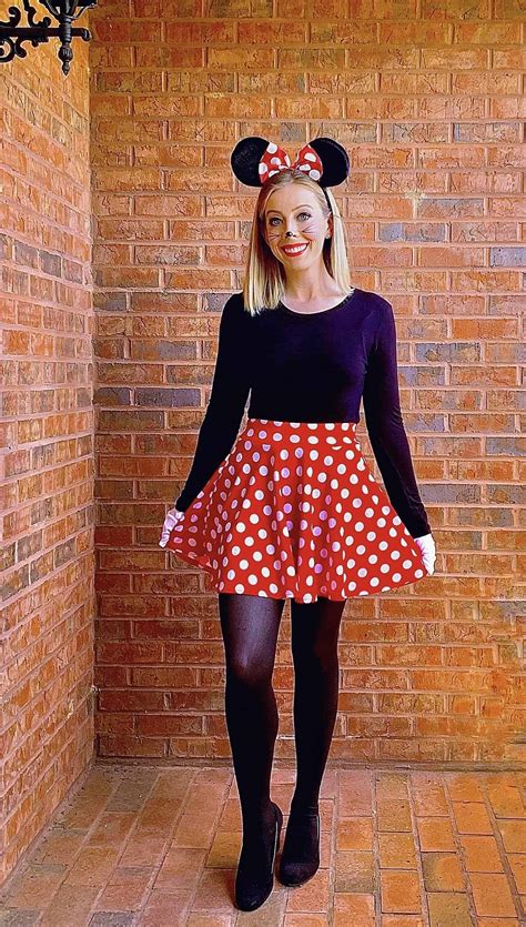 Minnie Mouse Nerd Kostyme For Barn