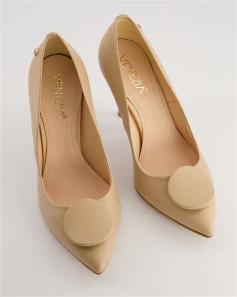 CZÓŁENKA Z OZDOBĄ 36001 PELLE NUDE Czółenka OUTLET Sklep z butami online Venezia