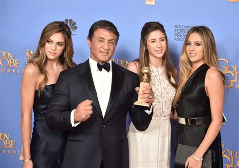 Photos Of Sylvester Stallones Kids How Many Kids Does Sylvester