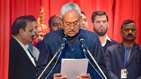 Nitish Kumar Takes Oath As Bihar CM For 9th Time INDToday