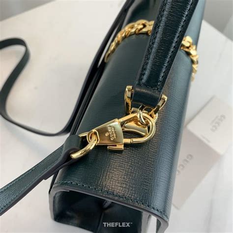 GUCCI SYLVIE 1969 TOP HANDLE BAG구찌 실비 1969 탑 핸들백 26x19 5x8 5cm 이태리가죽