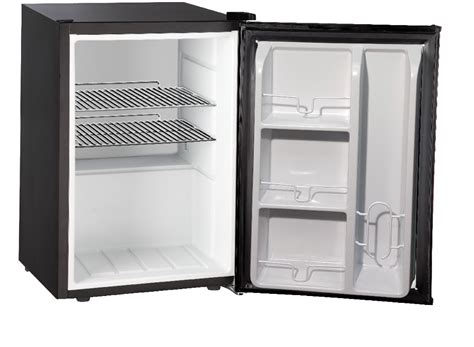 GuestFridge 65 Slim Solid Black Door Guest Fridge By Minibar Systems