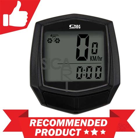 Jual Speedometer Sepeda Dengan Layar LCD Original SUNDING Odometer Di