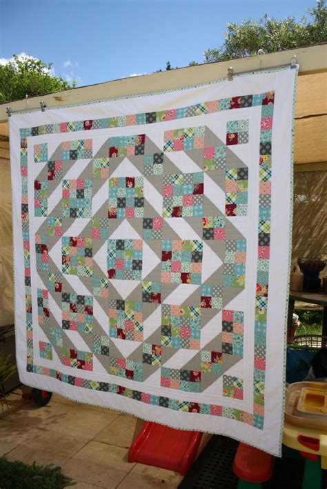 Jacob S Ladder Quilt Block Pattern