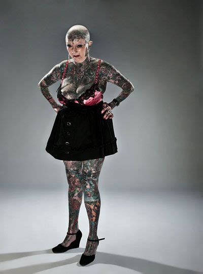 Isobel Varley 1937 2015 Most Tattooed Female Senior Citizen Passes