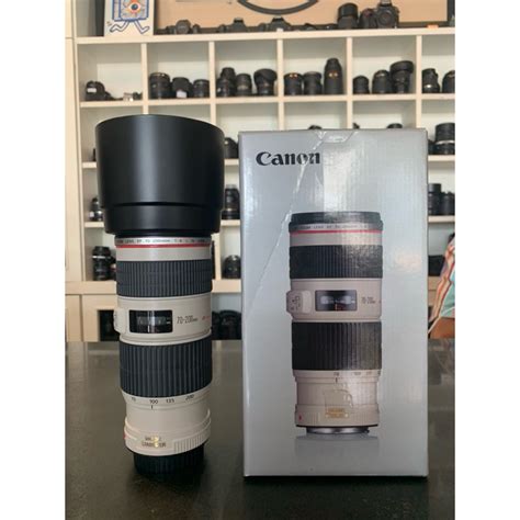 Canon EF 70-200 mm F4L is usm | Shopee Thailand