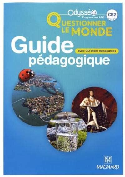 Livre Questionner le monde CE2 cycle 2 guide pédagogique avec CD