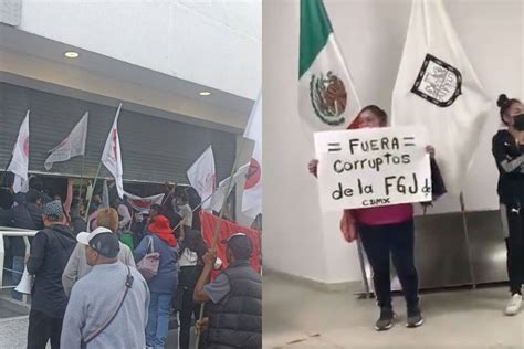 Cdmx Toman Sede De La Fgj Para Exigir Freno A Presuntos Actos De Corrupción Publimetro México