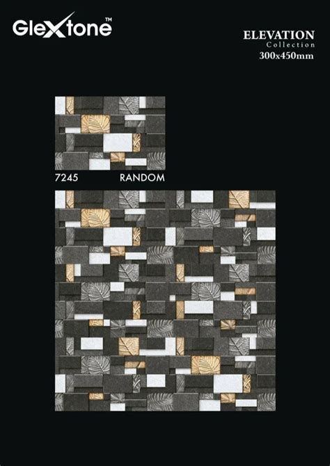 X Mm Glextone Brand Ceramic Wall Tiles Elevation Series