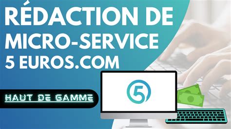 Je Vais R Diger Votre Fiche Micro Service Comme Un Copywriter Par Maxime Md