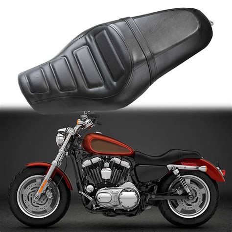 Motorcycle Driver Passenger Two Up Seat For Davidson Sportster