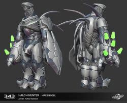 Halo Hunter Without Armor