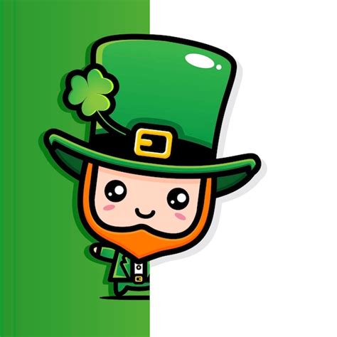 Premium Vector Saint Patrick Day Cartoon Character Leprechaun