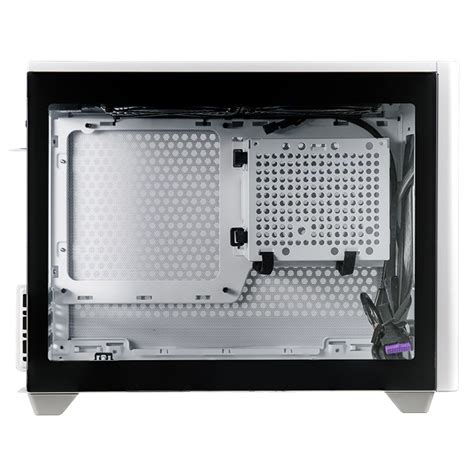 Cooler Master Masterbox Nr200p Tempered Glass Mini Itx Case White Mcb Nr200p Wgnn S00 Mwave