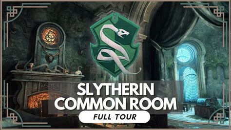 SLYTHERIN Common Room Dorms Full Tour Hogwarts Legacy PS5 YouTube