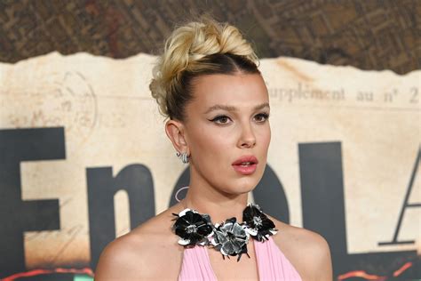 Millie Bobby Brown Continues Her Blonde Era With A Platinum Refresh Glamour