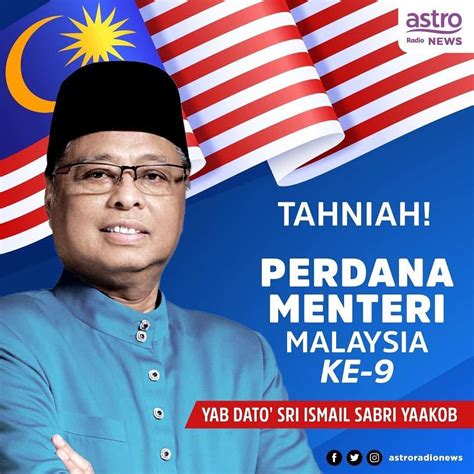 Perdana Menteri Malaysia Ke 9 Ds Ismail Sabri Yaakob Original Sabahan