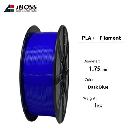 Iboss Professional Pla D Printer Filament Toughness Enhanced Dark Blue