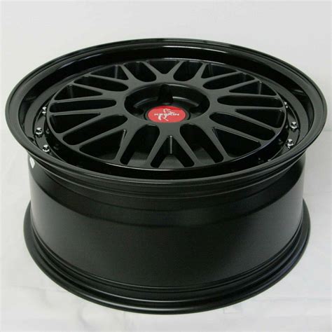 Keskin Kt22 Retro Alufelgen Satz 85x19 Et45 Lk5x112 Matt Black In