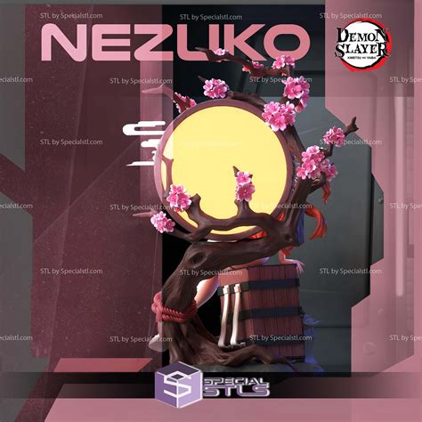 Nezuko Bikini Cherry Blossom D Printer Files SpecialSTL
