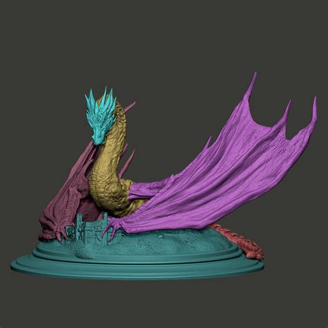 Archivo Stl Impresión 3d De Smaug 👨‍🎨 ・diseño Para Descargar Y Imprimir