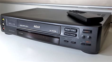 1994 Akai VS G705EA D VCR VHS Tape Rewind YouTube