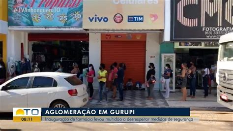 Farmácia Gurupi 24h - Vídeo: Inauguração de farmácia em Gurupi gerou aglomeração em fila ...