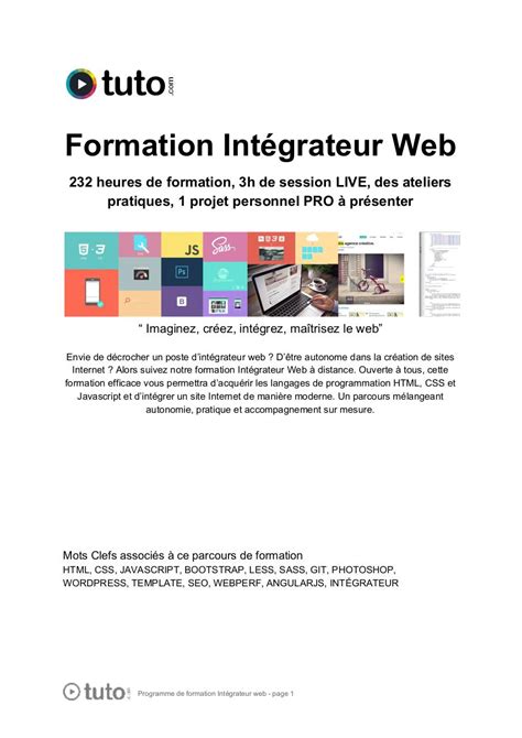 Formation Developpeur Web A Distance