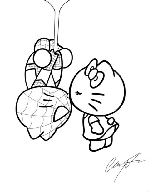 Homem Aranha E Hello Kitty - 9