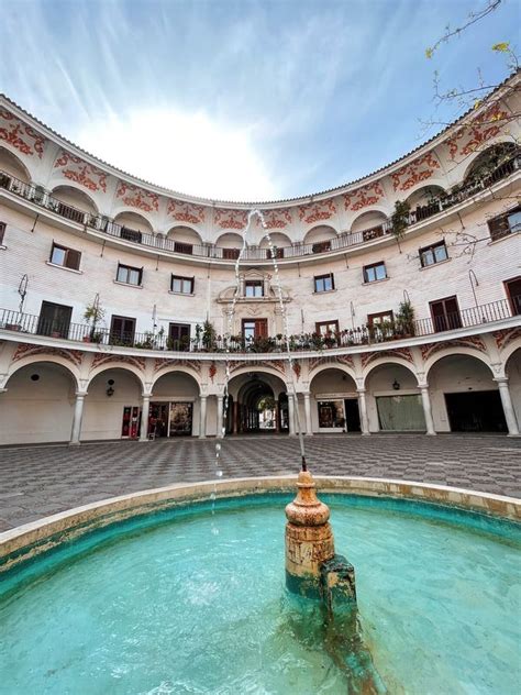 The Plaza Del Cabildo Is Located In The Arenal Neighborhood Of Seville