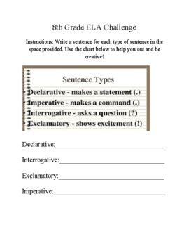 Engage And Excel 8th Grade English Worksheets For Skillful Learning