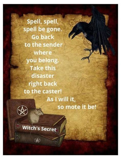 Spell Be Gone Pinned By The Mystics Emporium On Etsy Wiccan Spell