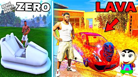 LAVA GOD KILL FRANKLIN AND SHINCHAN AFTER UPGRADING 1 TOY CAR TO