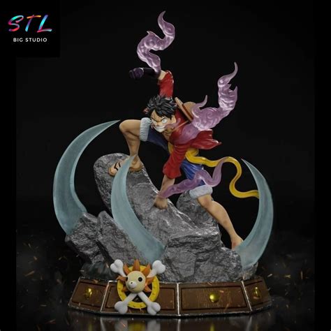 🏴‍☠️ Monkey D. Luffy STL One Piece | 3D Printable Figure