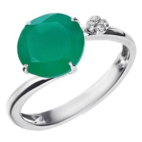 кольцо, Серебро, 925, Агат/друза агата, родирование, R-3029/3-GO, (цена ...