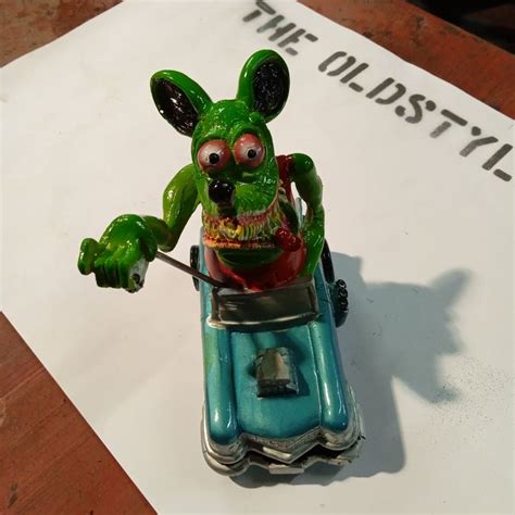 Big Daddy Ed Roth Rat Fink Hot Rod Custom Modell Cadillac Neu Gem Ss Beschreibung In