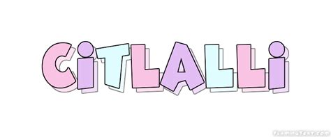Citlalli Logo Free Name Design Tool Von Flaming Text
