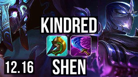 Kindred Vs Shen Jng 8 1 3 1 9m Mastery Legendary 500 Games Kr