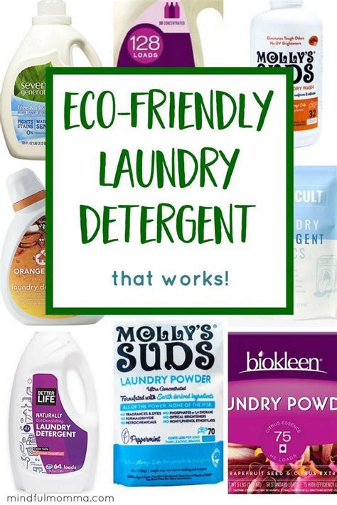 The Best Eco Friendly Laundry Detergent Brands That Work Eco Friendly