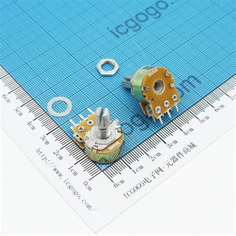 8 B500K 15mm WH148_WH148双联_可调电阻/Rheostat_电阻器/Resistor_华强电子元器件一站式采购平台_深圳 ...