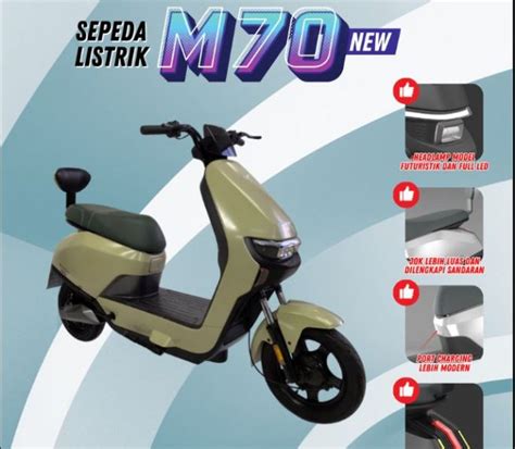 Harga Dan Spesifikasi Sepeda Listrik Terbaru Uwinfly M